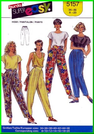 Crafty Biggers: Whimsy Couture Harem Pants - Pattern Review