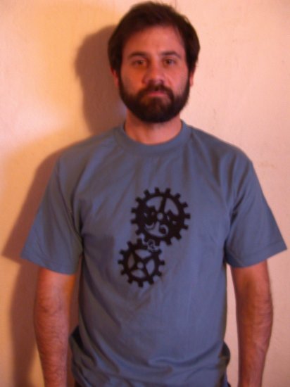 Standard Tee - Blue/Black