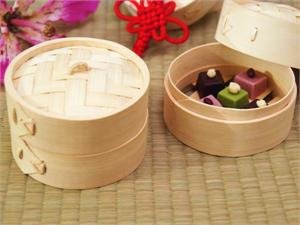 Mini Bamboo Steamers Set of 4