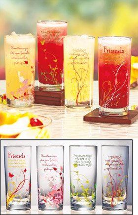 Friendship Glasses set of 2