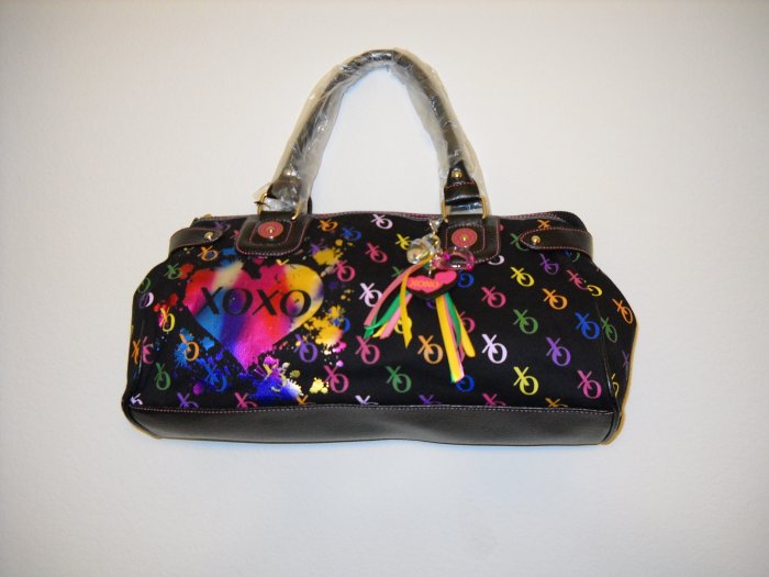 XOXO âCirqueâ Black Hand Bag (Medium Size)