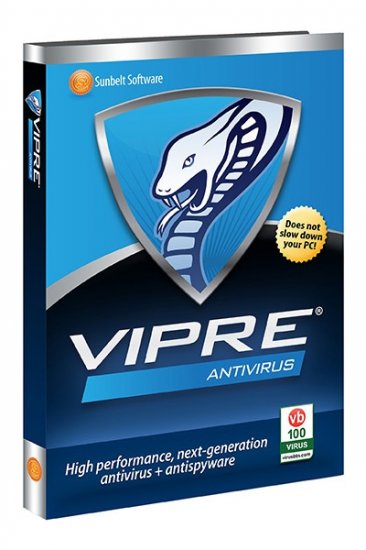 Antivirus + Antispyware Sunbelt Vipre 2 PC 2 YR