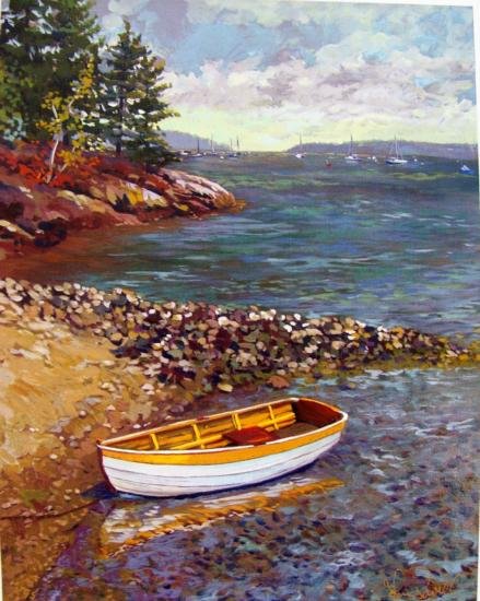 JOHN POWELL COASTAL SHOAL Seri CANVAS lake fishing boat