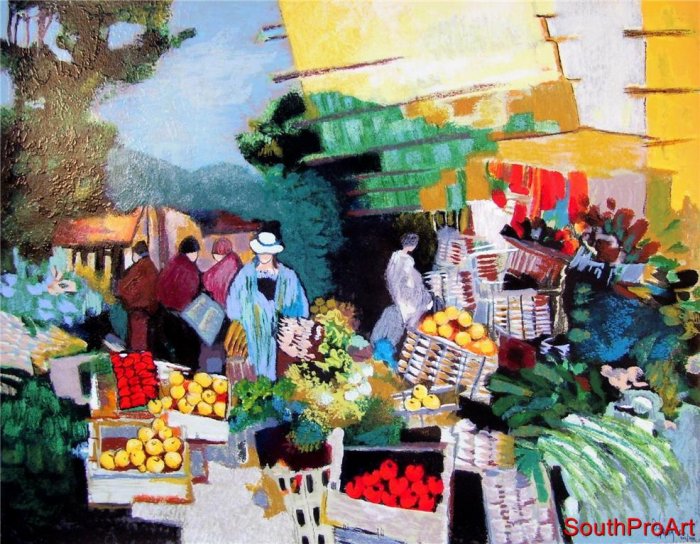 Claude Fauchere~LADY IN BLUE~Flowers HS# France market