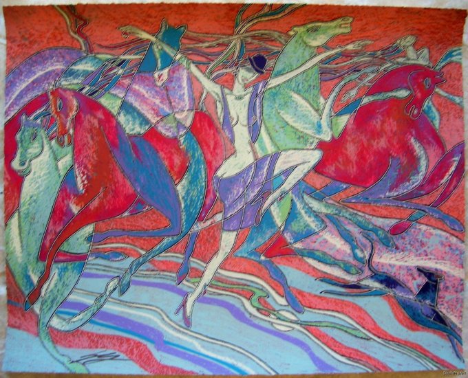 YAMIN YOUNG NEW YORK City Suite Rockettes HS Seri Horse