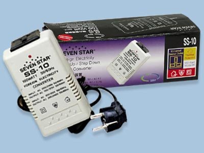 Sevenstar 100W Compact Size Voltage Converter with Safety Cut-Off - SS-10