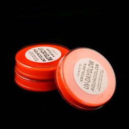 Kryolan UV Dayglo Cakes - Face Body Paint - Makeup - Orange