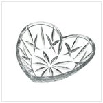 #36973 Gorham Crystal Heart Dish