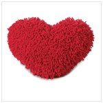 #36603 Shaggy Heart Cushion