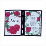 #25500 Poetic Love Plaque