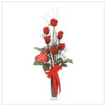 #33190 Satin Rose Bouquet