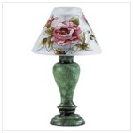 #34220 Victorian Rose Candle Lamp