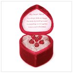 #36242 Glass Rose Bouquet Box
