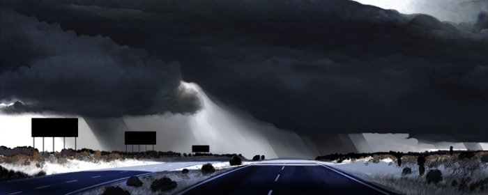 "I-10 Rainstorm"