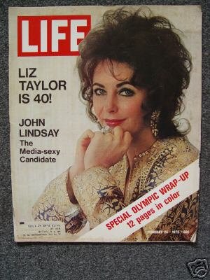 LIFE MAGAZINE - Feb, 25, 1972 - ELIZABETH TAYLOR Cover