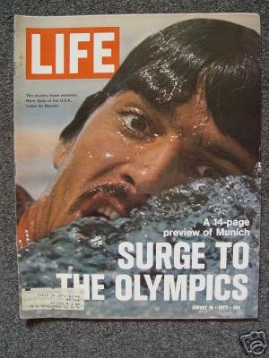LIFE MAGAZINE - August 18, 1972 - MARK SPITZ Cover