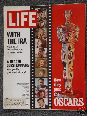 LIFE MAGAZINE-Apr 7, 1972-THE OSCARS - PAVAROTTI - IRA