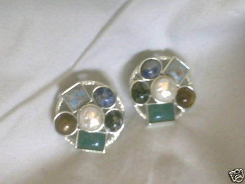 Vintage SARAH COVENTRY 'HAPPY HOLIDAY' CLIP ON EARRINGS