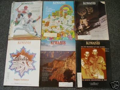 Lot - 6 KIWANIS MAGAZINES - 1971-72-73-74