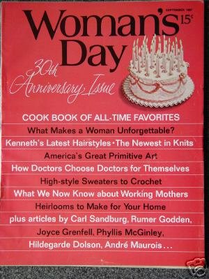 Vintage WOMAN'S DAY Magazine - 30th Anniversary Issue