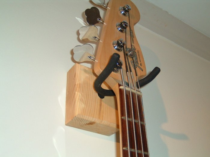 HEAVY DUTY GUITAR WALL MOUNT / HOOK CUSTOMIZABLE COLORS