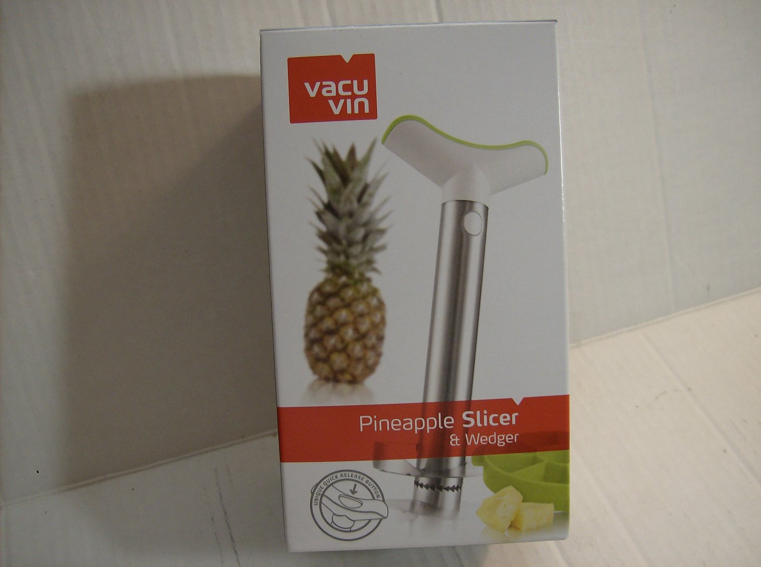Vacu Vin Pineapple Slicer & Wedger(stainless steel)