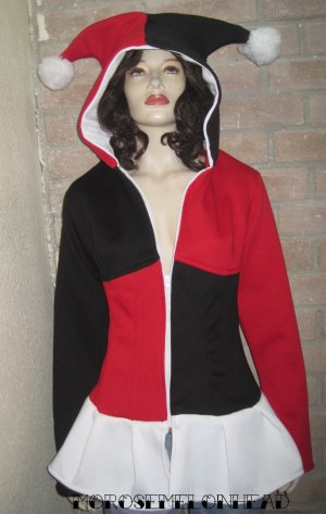 Harley Quinn Corset Hoodie