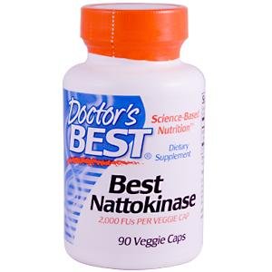 Doctor's Best, Best Nattokinase, 2,000 FUs, 90 Veggie Caps