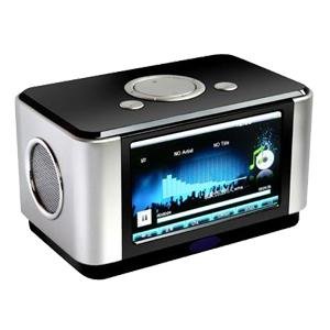 Portable speaker-MP4 player, digital photo frame, voice recorder