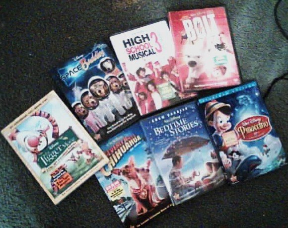 7 Disney Dvd's New and Sealed !