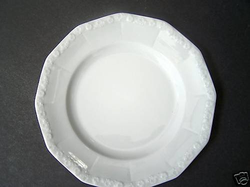 ROSENTHAL Maria White Dinner Plates Set/6 New