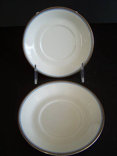 WATERFORD Marc Jacobs David Ocean Saucers Set/2 New
