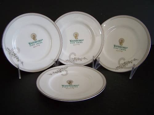 WATERFORD Ballet Jewel Bread & Butter Plates Set/4 New