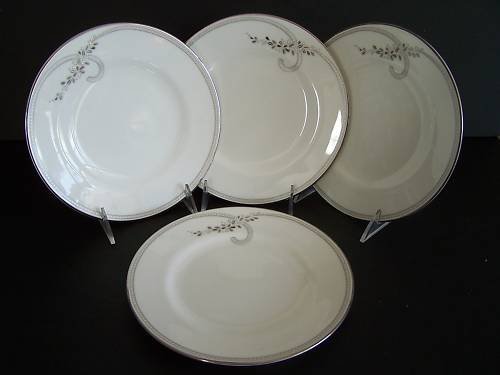 WATERFORD China Ballet Jewel Salad Plates Set/4 New