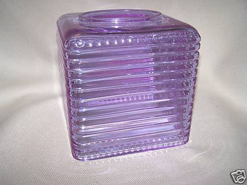 LABRAZEL Crystal Pearl & Stripe Alexandrite Violet Tissue Box Cover New