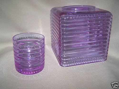 LABRAZEL Pearl & Stripe Alexandrite Violet Bath Set New