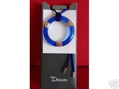 DAUM Pendant Necklace Crystal Collectible NIB