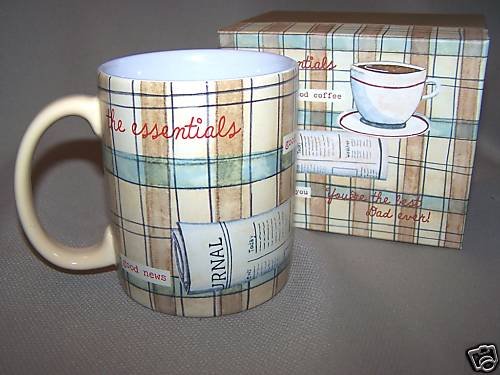 LANG Ceramic Mug Best Dad by Paula Joerling NIB