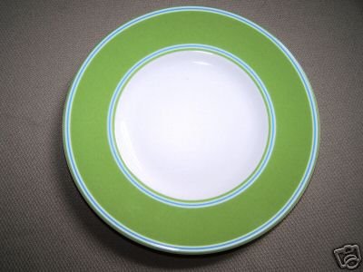 LENOX Cays Stripe Green Party Plate Kate Spade New