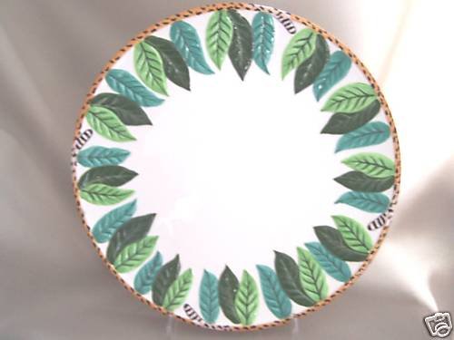 LYNN CHASE Atelier Jungle Jubilee Charger Plate New