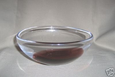 Murano Art Glass Contemporary Bowl by Salviati New