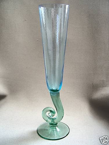 CARLO MORETTI Annual Flute 1994 Turquoise Signed New