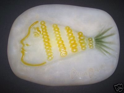DAUM Crystal Plaque Paloma Picasso Signed