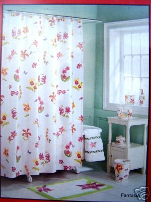 LYNN CHASE Shower Curtain Fantasia New