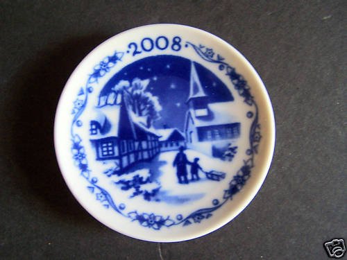 Royal Copenhagen Christmas Plaquette 2008 NIB