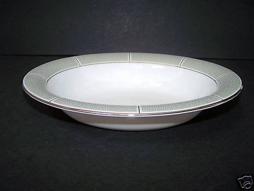 WEDGWOOD Shagreen Jade Open Oval Vegetable Bowl New