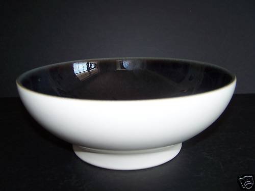 DENBY Stoneware Oyster Medium Serving Bowl England New