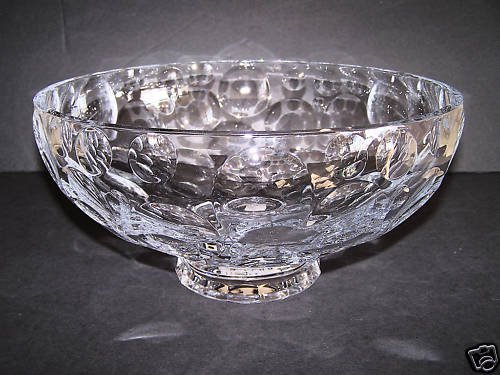 FABERGE Atelier Crystal Bubbles Centerpiece Bowl NIB