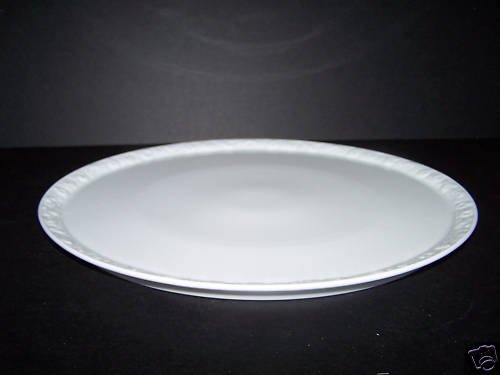ROSENTHAL Maria White Round Serving Plate Torte Cake New