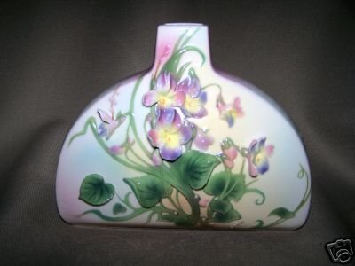 FRANZ Porcelain Violet Narrow Neck Design Vase New